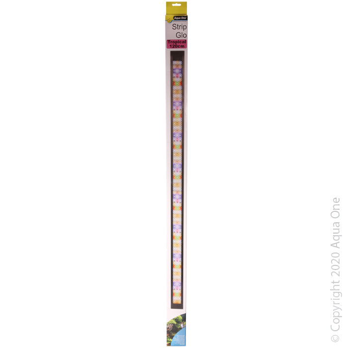 Aqua One Light Led Reflector Stripglo Tropical 120cm