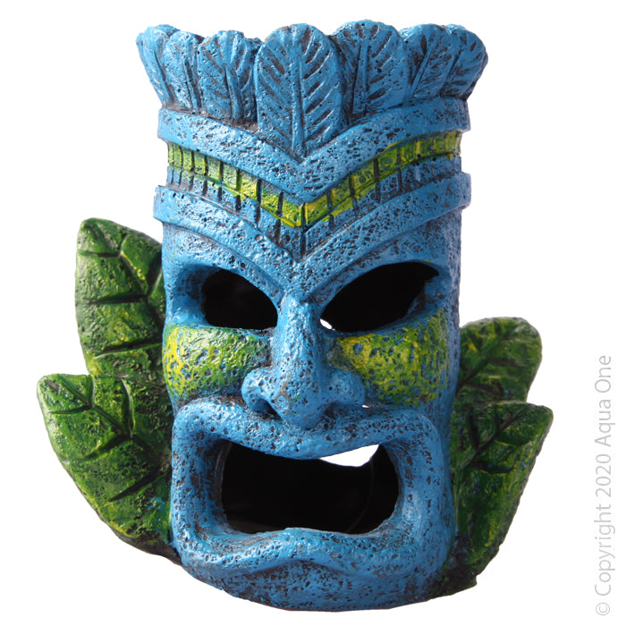 Aqua One Ornament Tiki Head Small 9x7x11cm