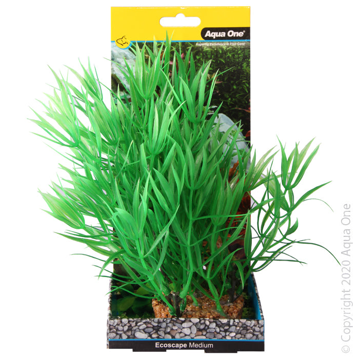 Aqua One Plants Ecoscape Medium Capillus De Iret Green