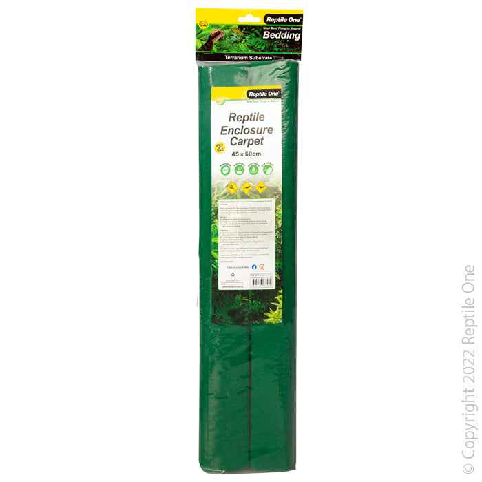 Reptile One Reptile Enclosure Carpet 2pack 45x60cm
