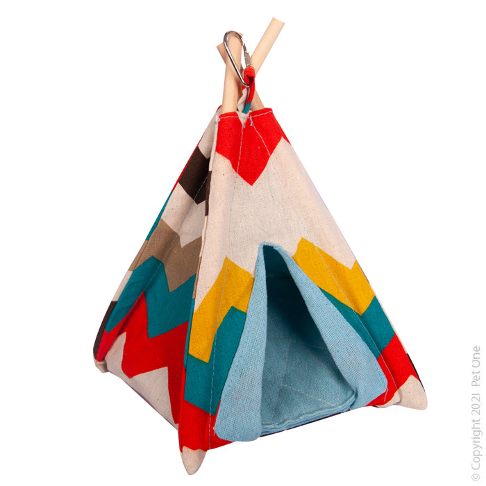 Avi One Bird Teepee S To M Birds 23cmh X 20cmdia