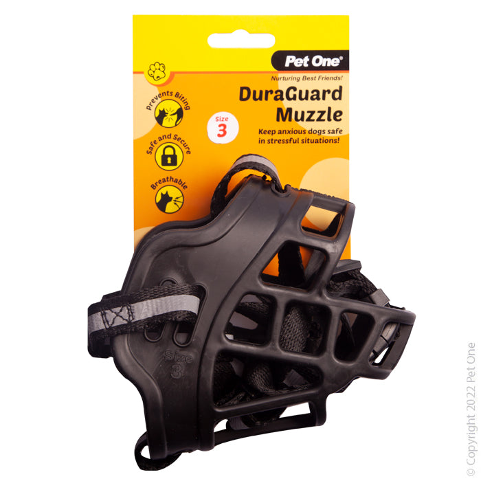 Pet One Dog Muzzle Duraguard Size 3