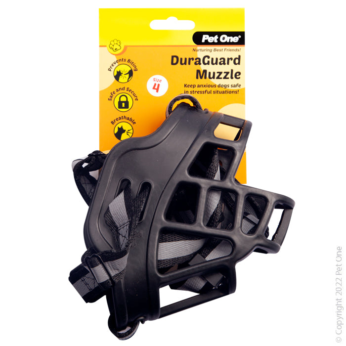 Pet One Dog Muzzle Duraguard Size 4