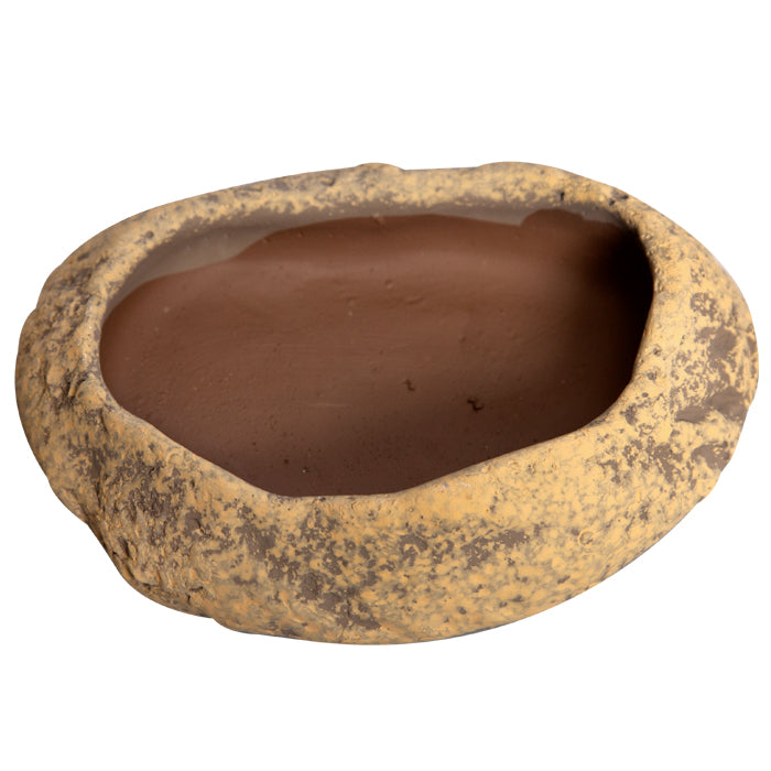 Reptile One Dish Sandstone Small 11.5x8x3cm