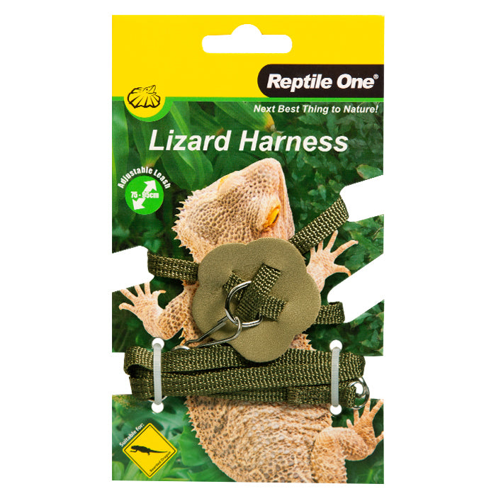 Reptile One Lizard Harness With Adjustable Leash