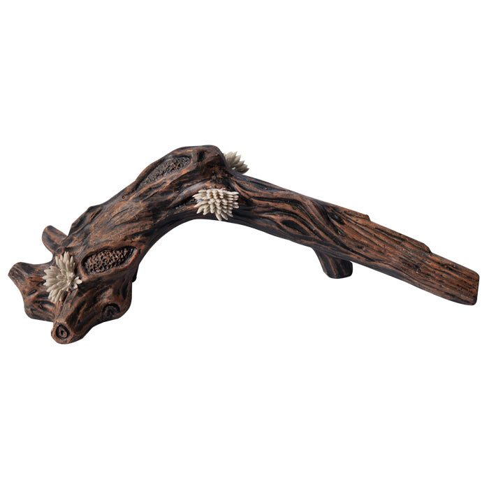 Reptile One Ornament Jungle Ceramic Branch With Sedum Walnut Grey