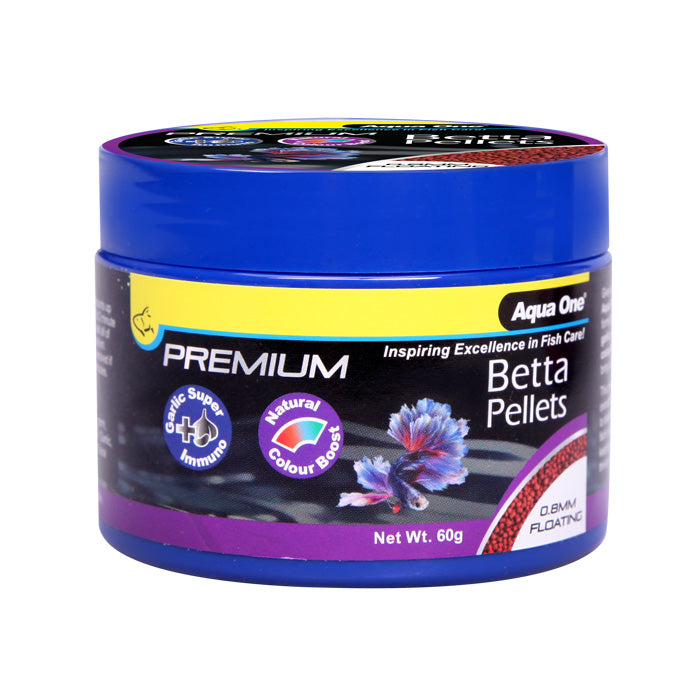 Aqua One Premium Betta Floating Pellets 60g