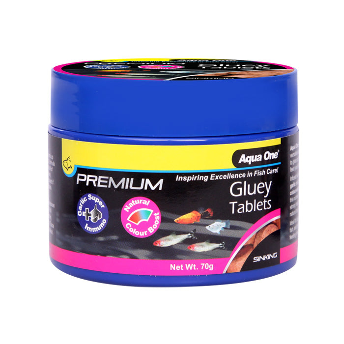 Aqua One Premium Gluey Tablets 70g