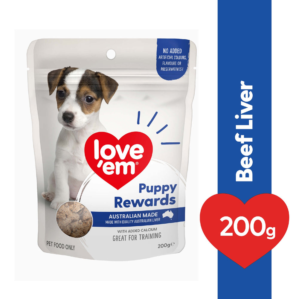 Love'em All Natural Puppy Rewards 200g