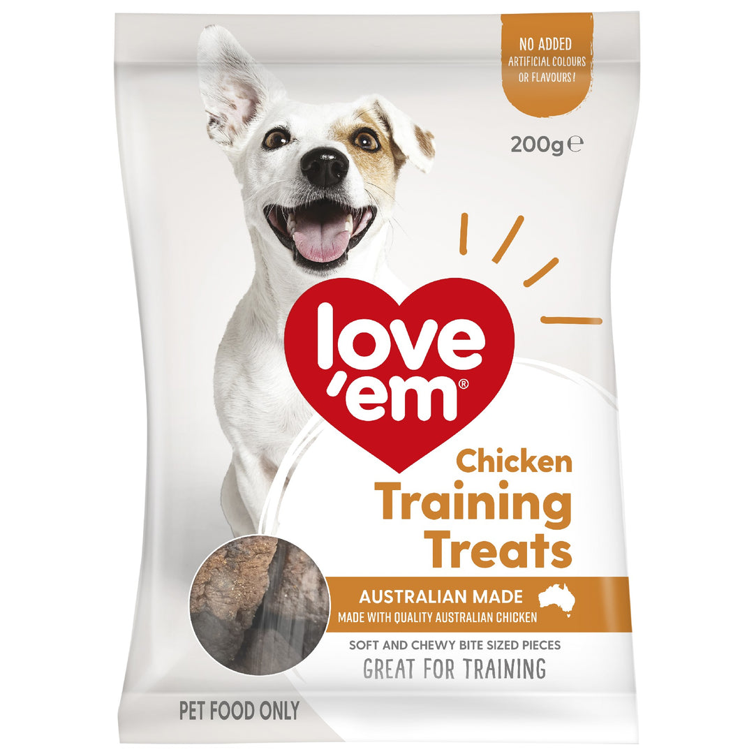 Love'em Chicken Training Treats 200g