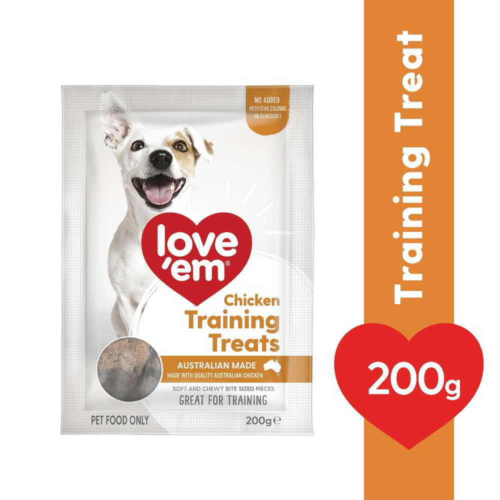 Love'em Chicken Training Treats 200g