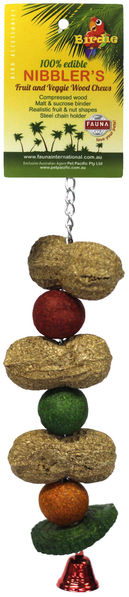 Birdie Nibbler Peanut & Melon Ball Kabob Large