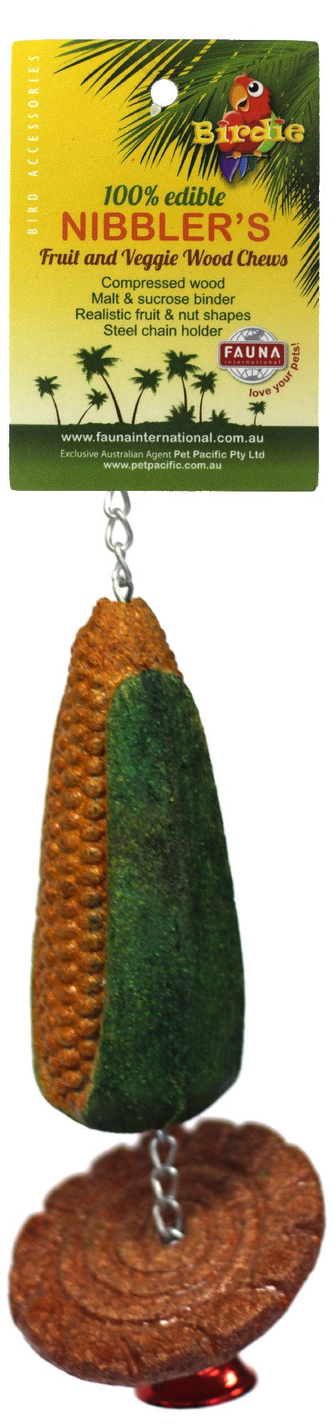 Birdie Nibbler Corn Cob & Zucchini Slice Kabob Large