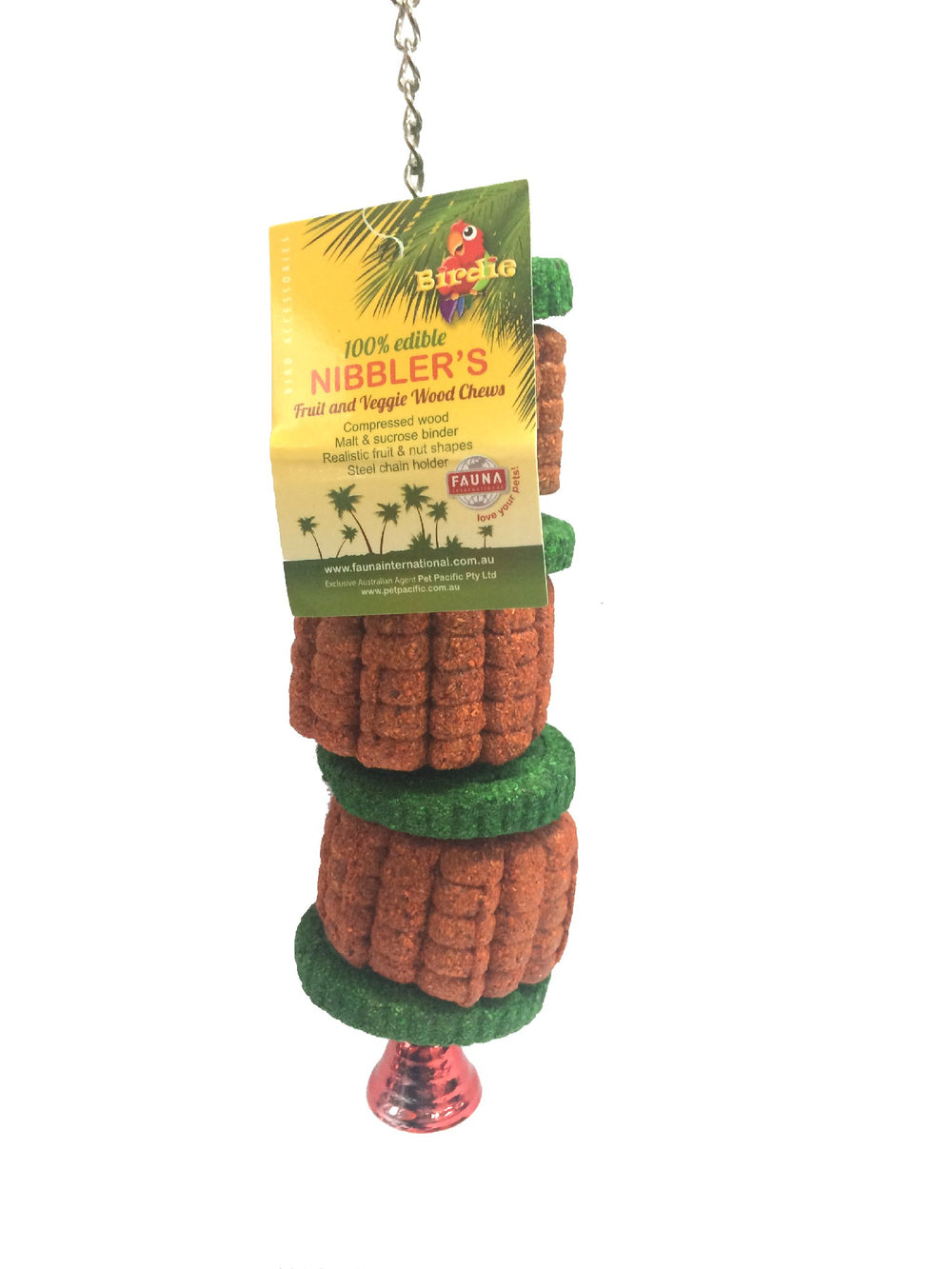 Birdie Nibbler Jumbo Corn & Cucumber Slice Kabob Xlarge