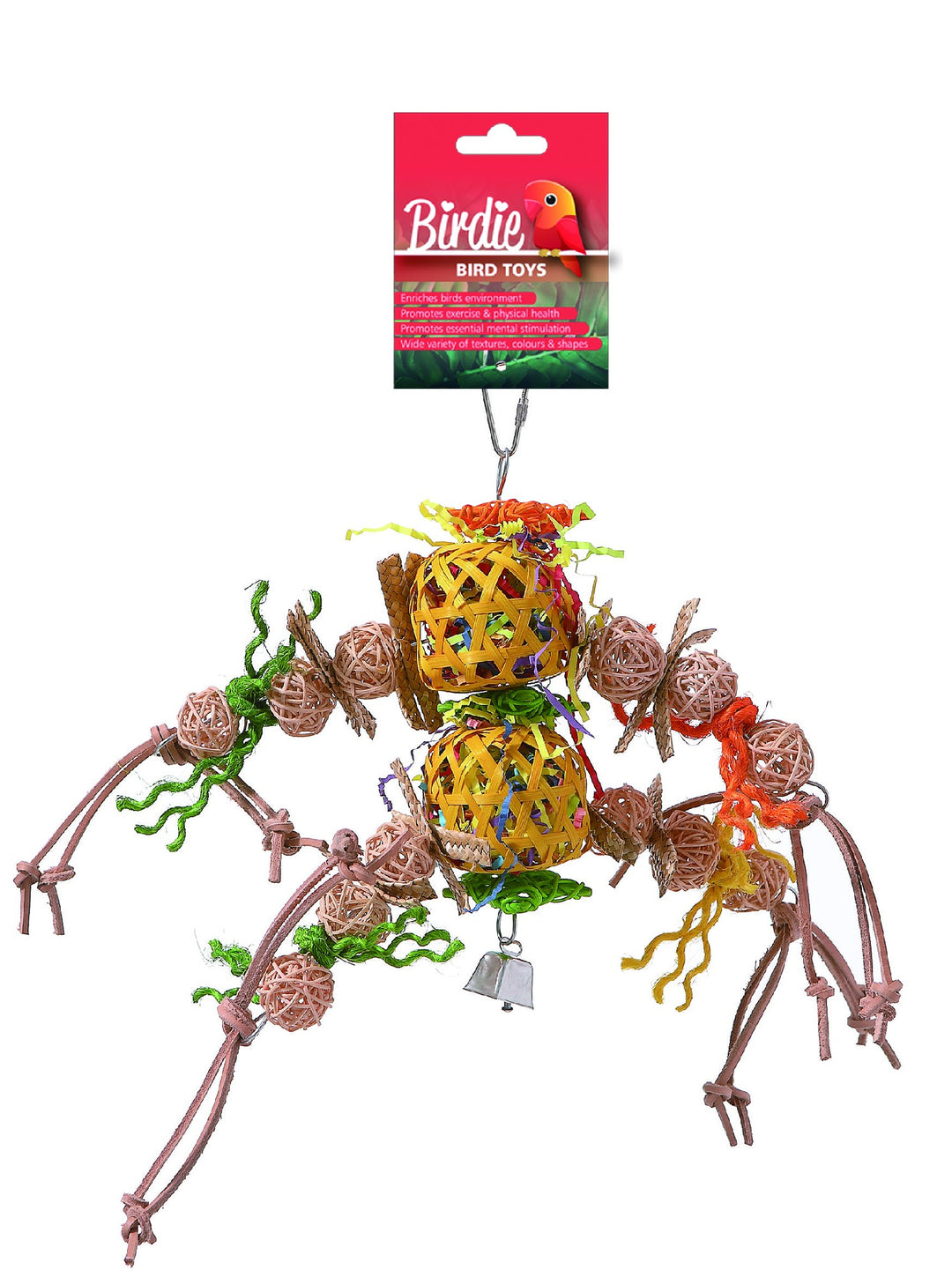 Birdie Foraging Pineapple Toy Large