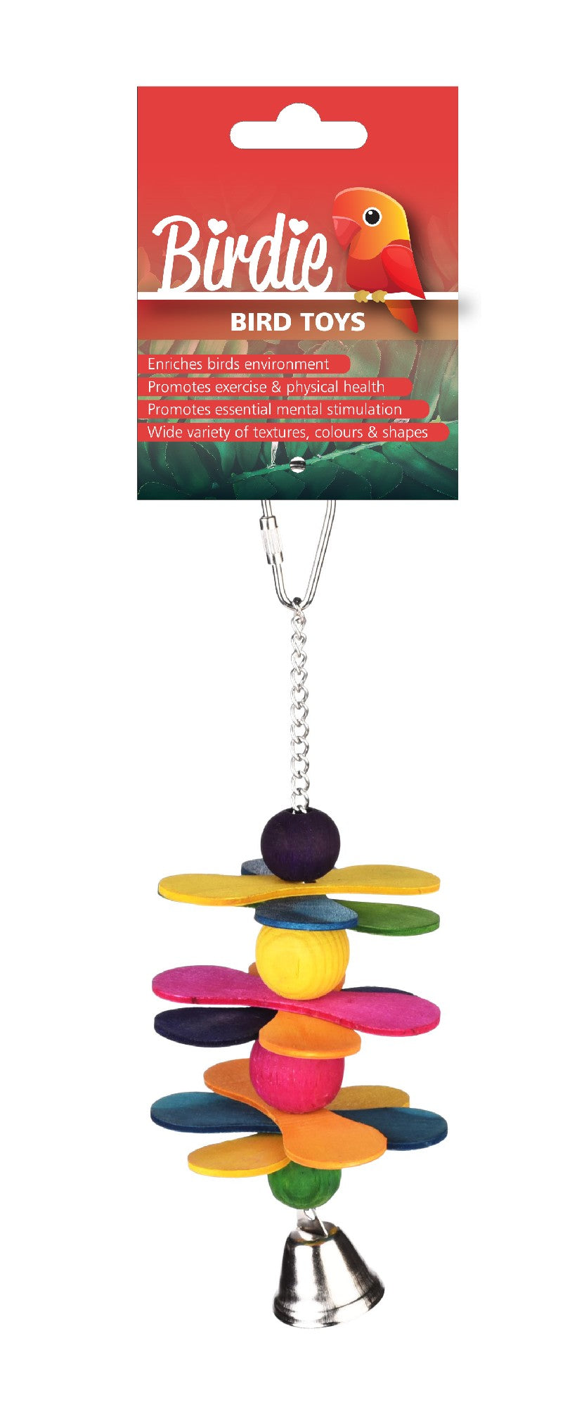 Birdie Rainbow Spinning Sticks Toy