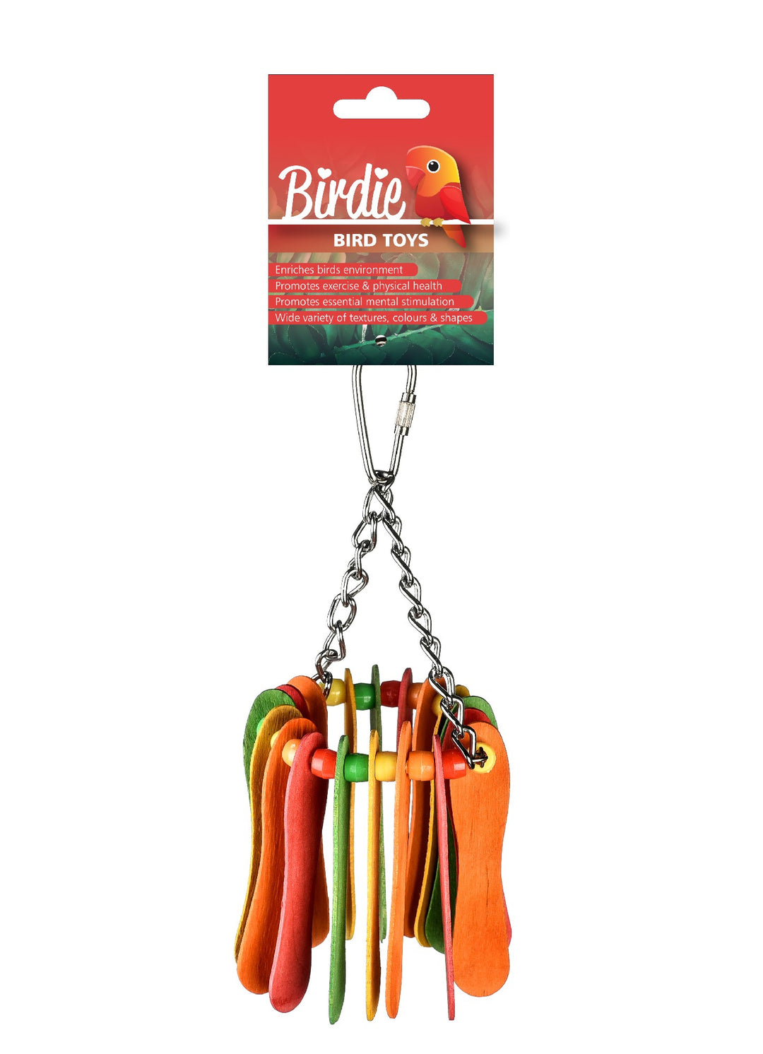 Birdie Rainbow Popsicle Hanging Toy