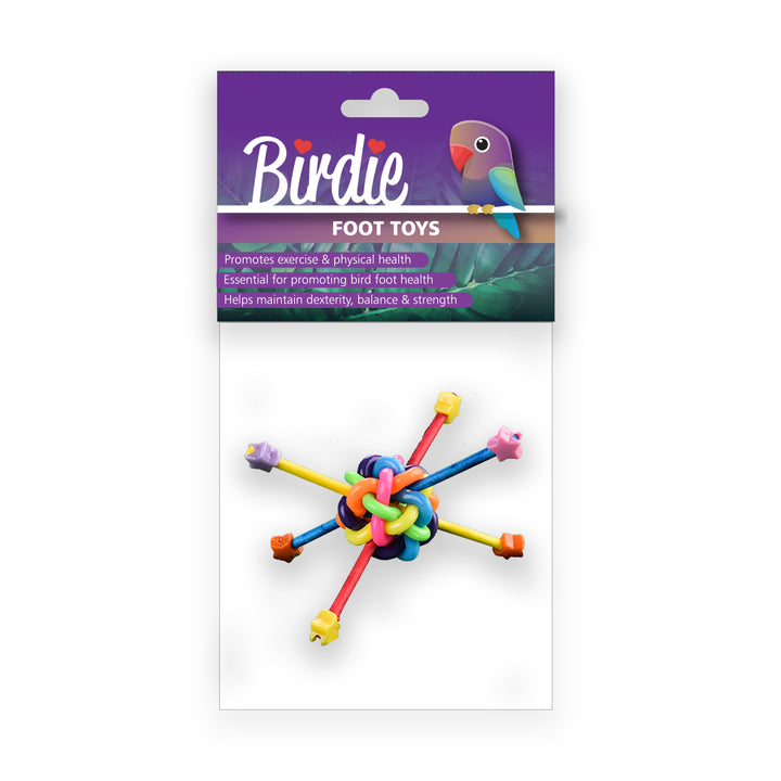 Birdie Foot Shiny Stars Toy