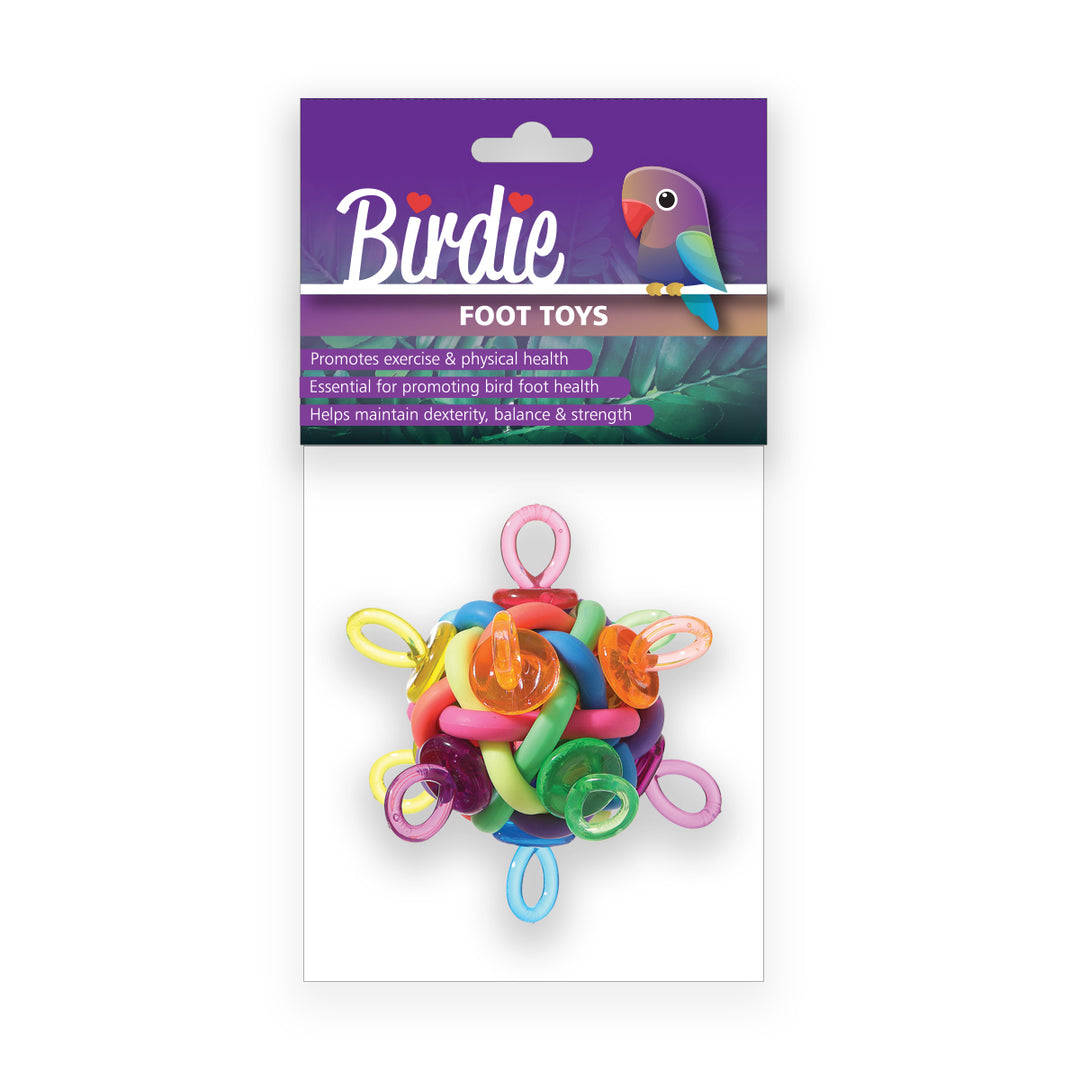 Birdie Foot Binkies Ball Toy