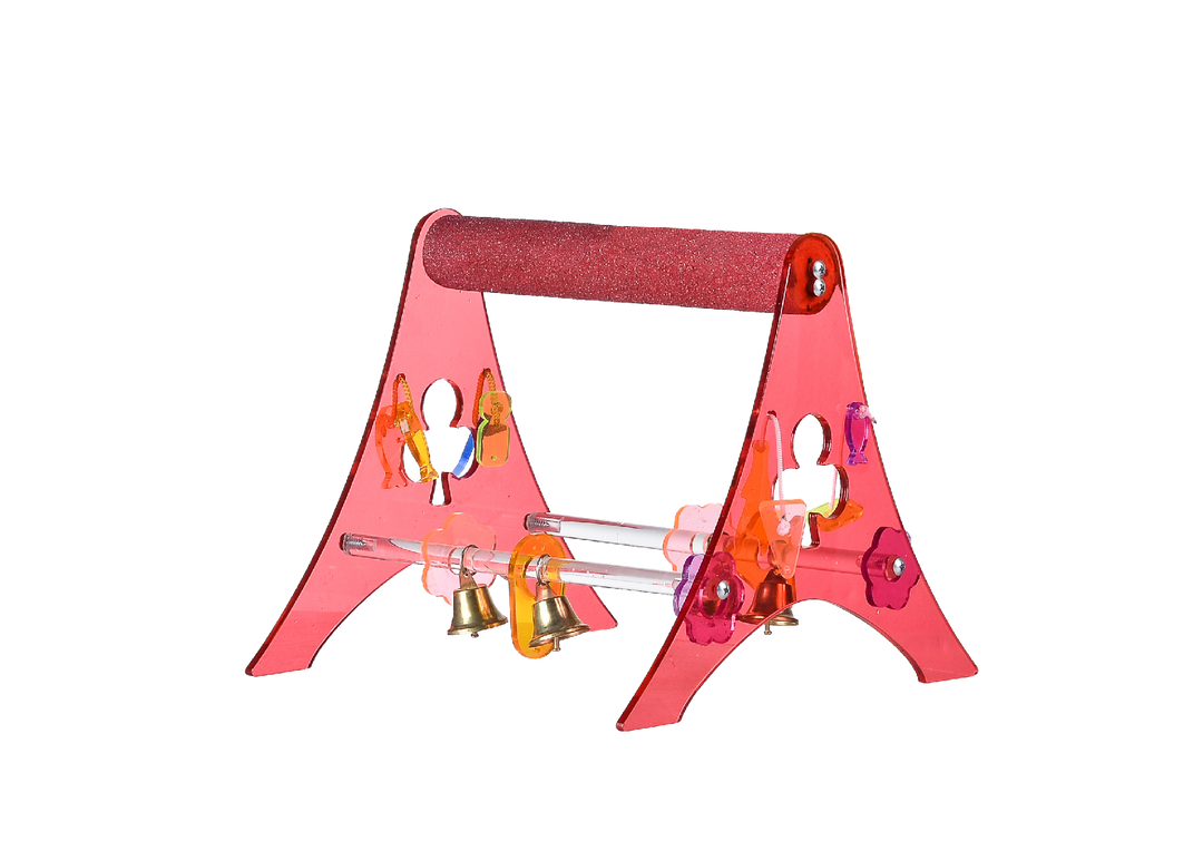 Birdie Acrylic Bird Stand Large