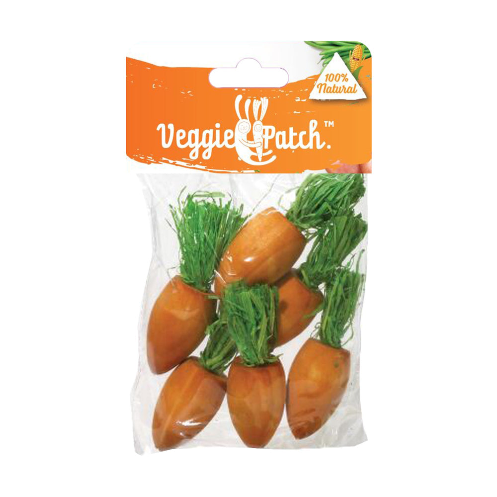 Veggie Patch Carrot Play Toys 6pk