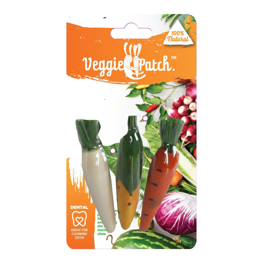 Veggie Patch Carrot And Corn Play Toys 3pk