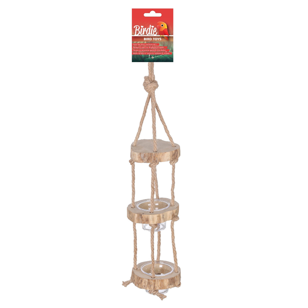 Birdie Naturals 3 Tier Java Trunk Feeder