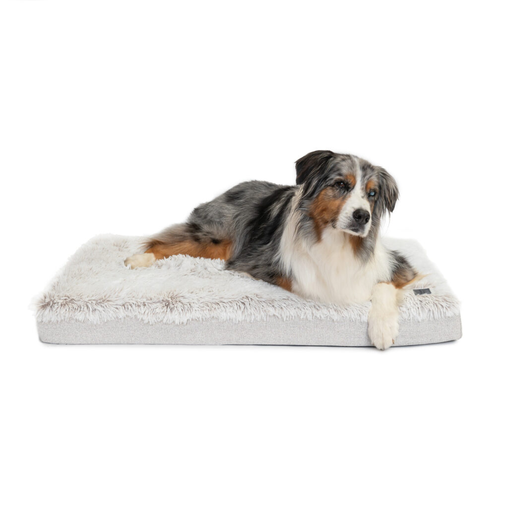 Superior Pet Goods Orthopedic Mat Aspen Faux Fur Large