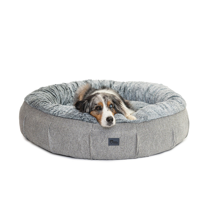 Superior Pet Goods Harley Harlow Grey & Arctic Faux Fur Jumbo