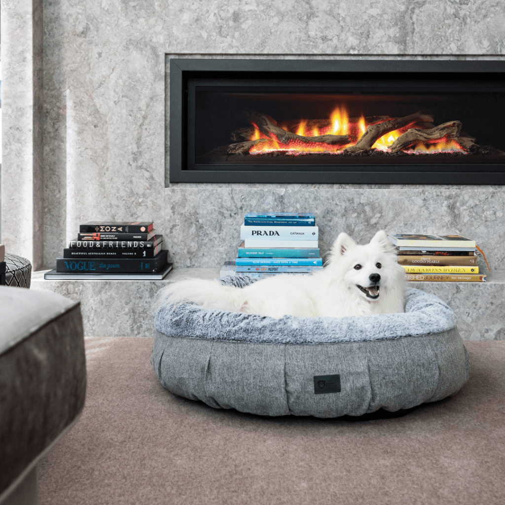 Superior Pet Goods Harley Harlow Grey & Arctic Faux Fur Jumbo