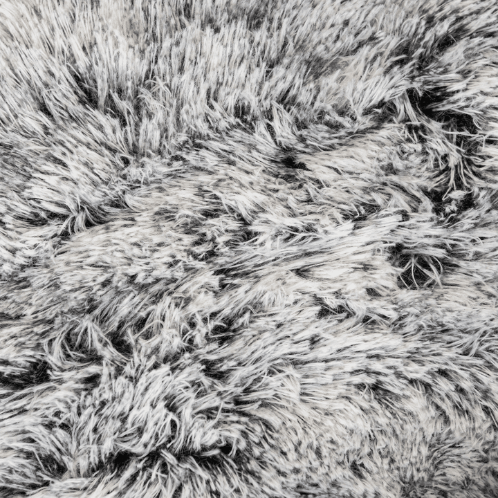 Superior Pet Goods Curl Up Cloud Calming Bed Dove Grey Jumbo