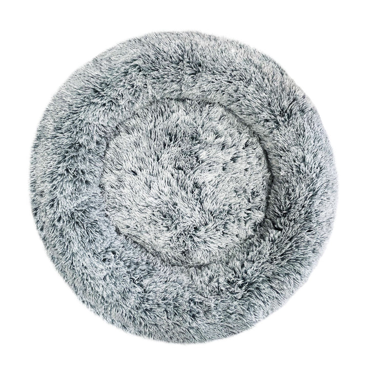 Superior Pet Goods Curl Up Cloud Calming Bed Dove Grey Large