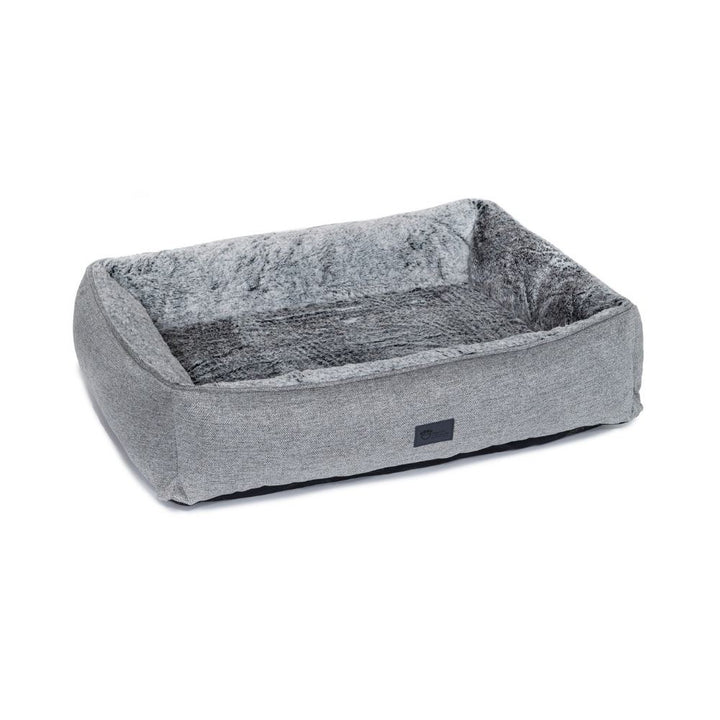 Superior Pet Goods Ortho Dog Lounger Arctic Faux Fur Jumbo