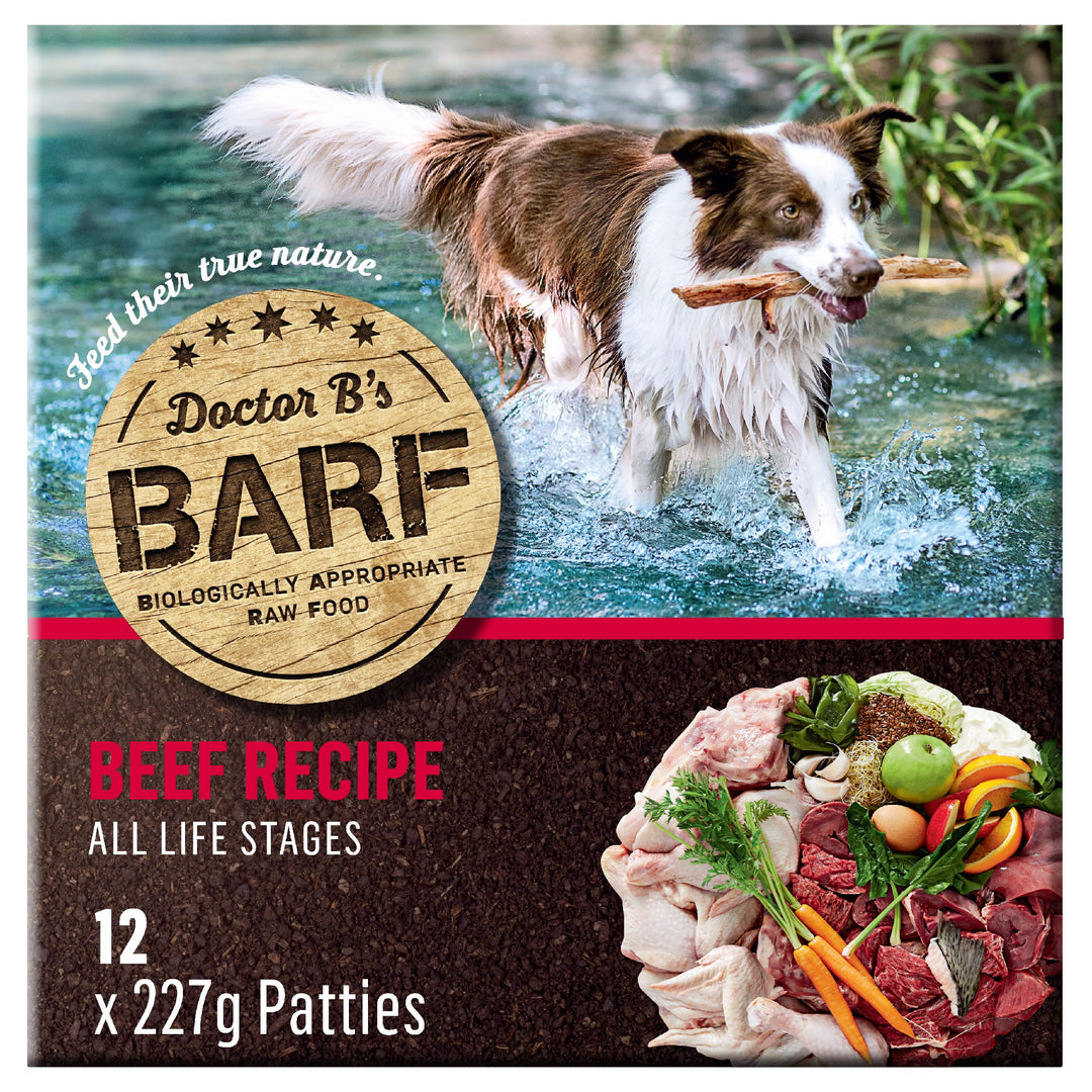 Doctor B's Barf Beef 227gx12