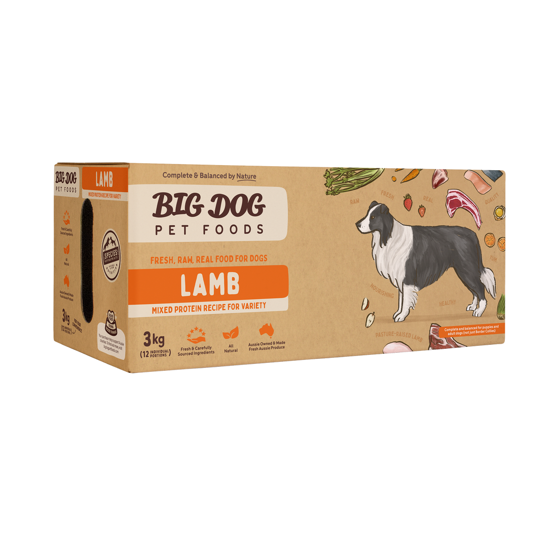 Big Dog Barf Lamb 3kg