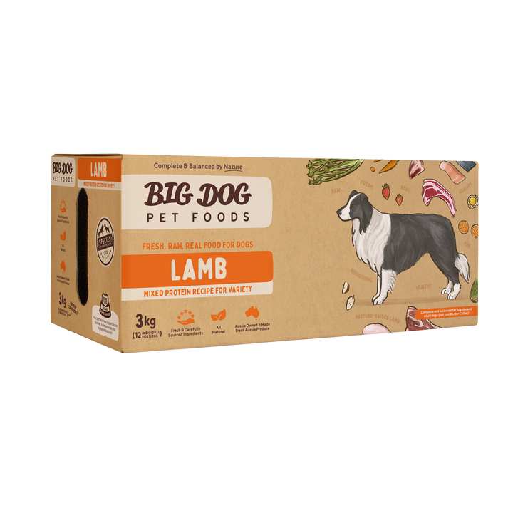 Big Dog Barf Lamb 3kg