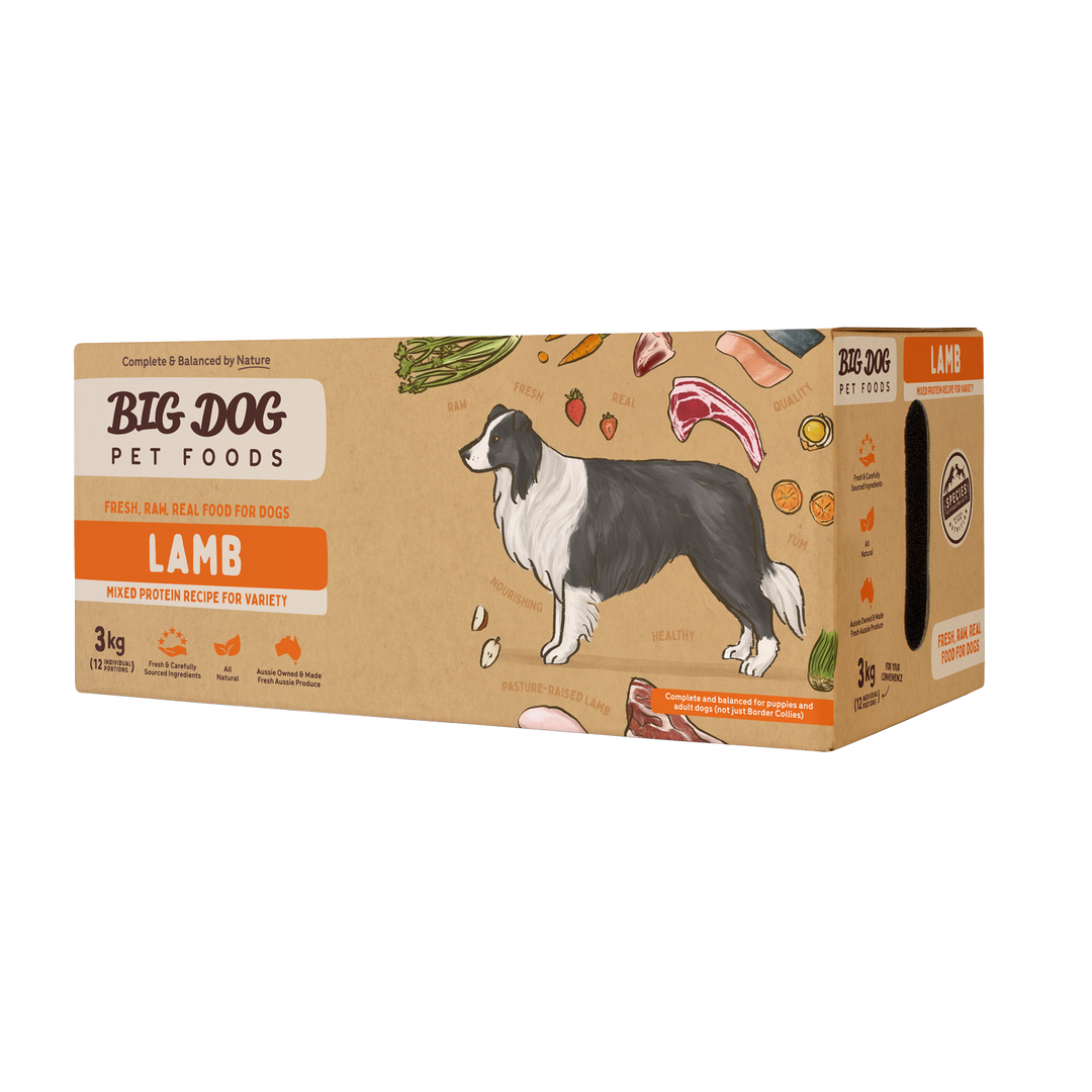 Big Dog Barf Lamb 3kg