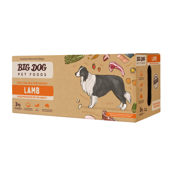 Big Dog Barf Lamb 3kg