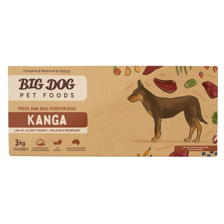 Big Dog Barf Kangaroo 3kg