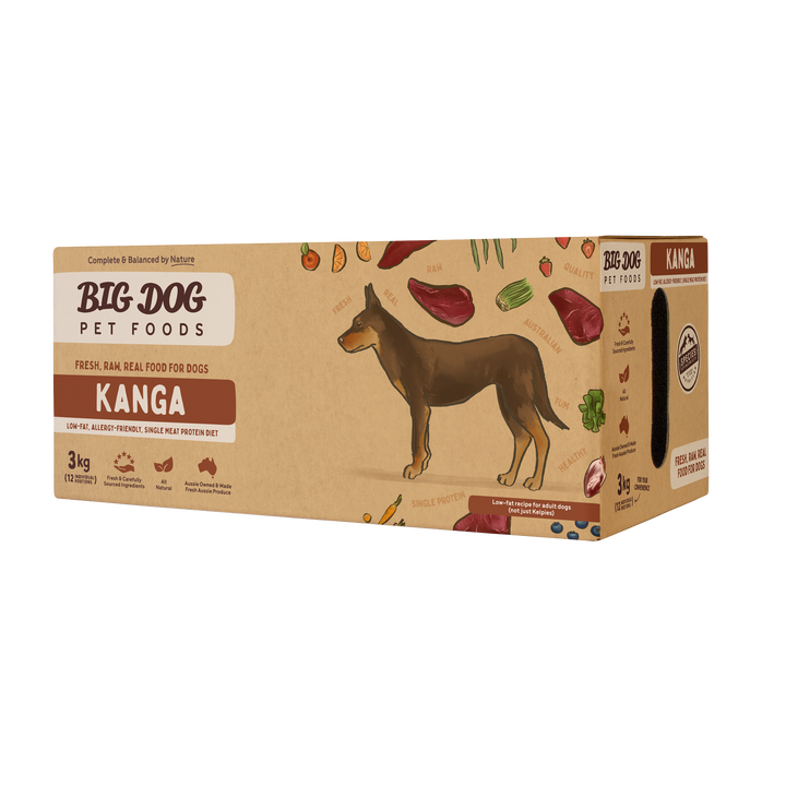 Big Dog Barf Kangaroo 3kg