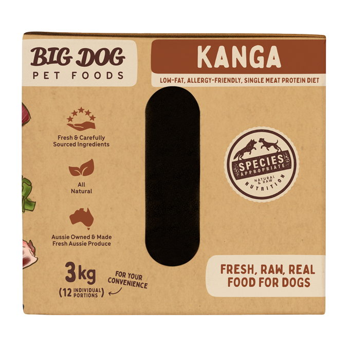 Big Dog Barf Kangaroo 3kg