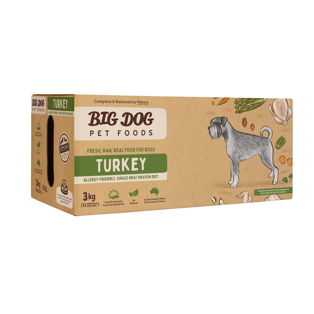 Big Dog Barf Turkey 3kg