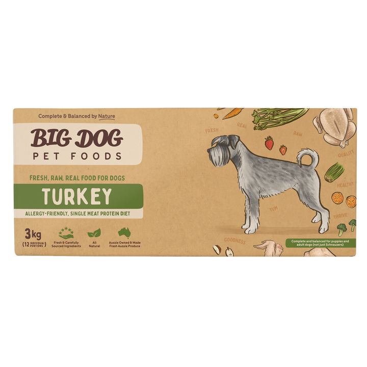 Big Dog Barf Turkey 3kg