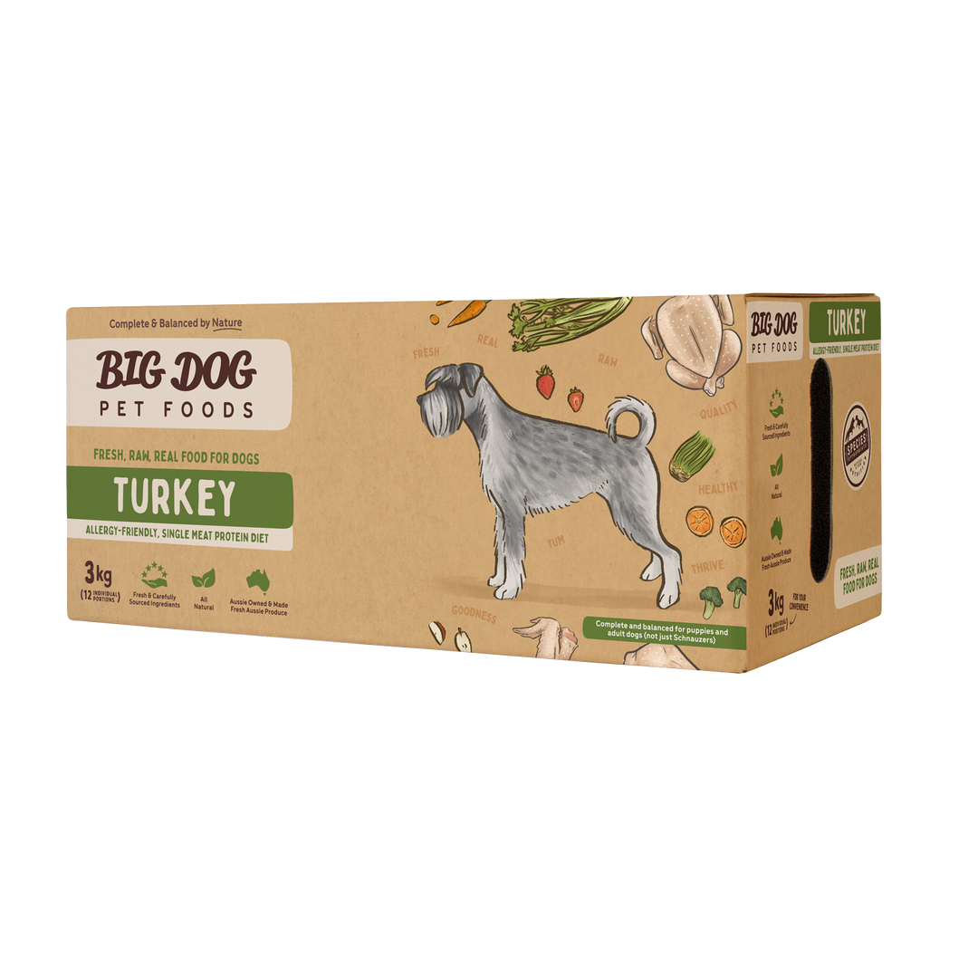 Big Dog Barf Turkey 3kg