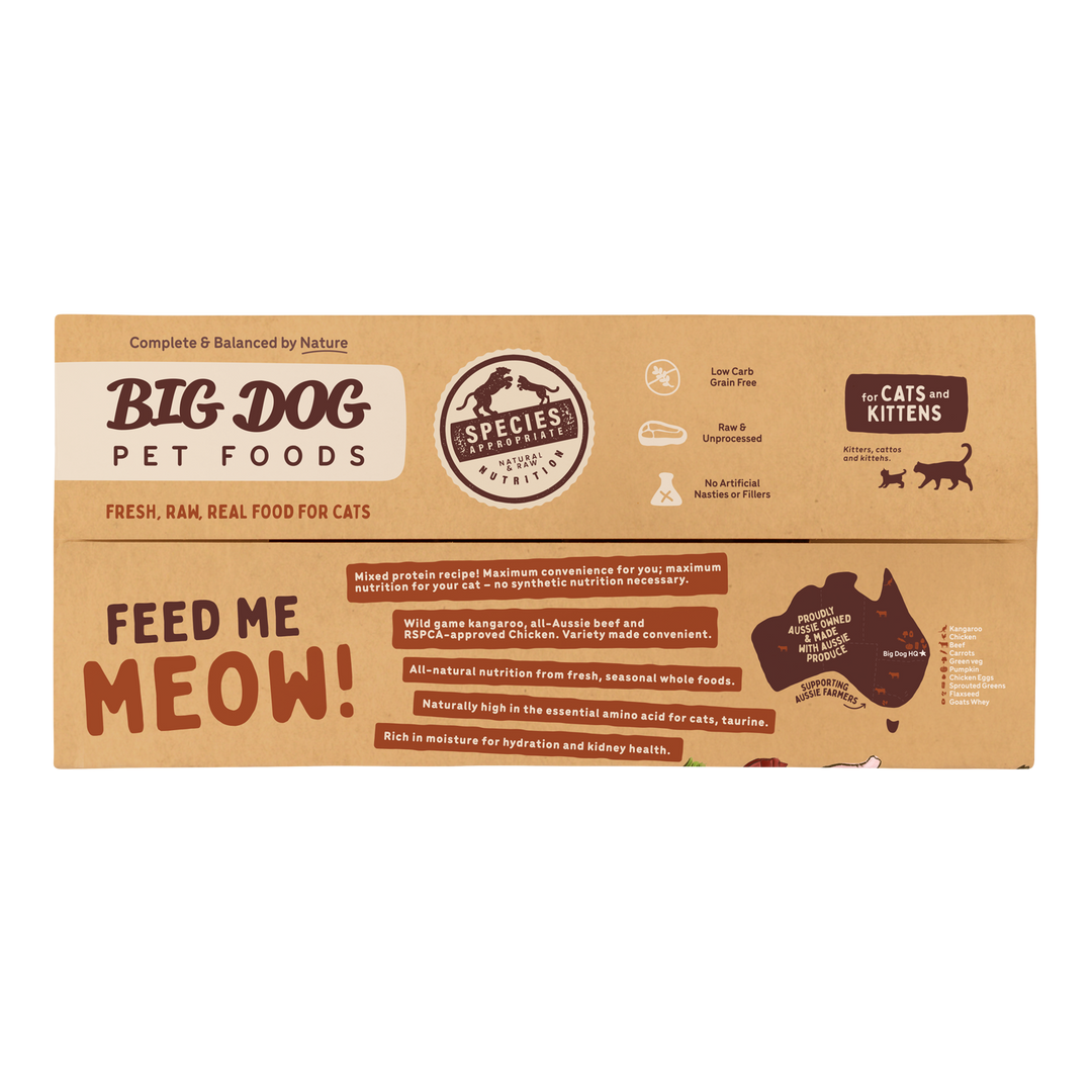 Big Dog Cat Barf Kangaroo 1.38kg