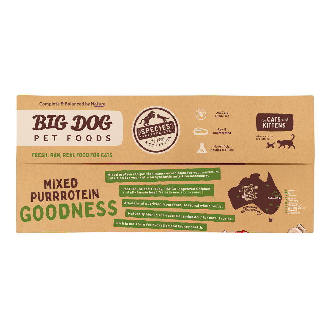 Big Dog Cat Barf Turkey 1.38kg