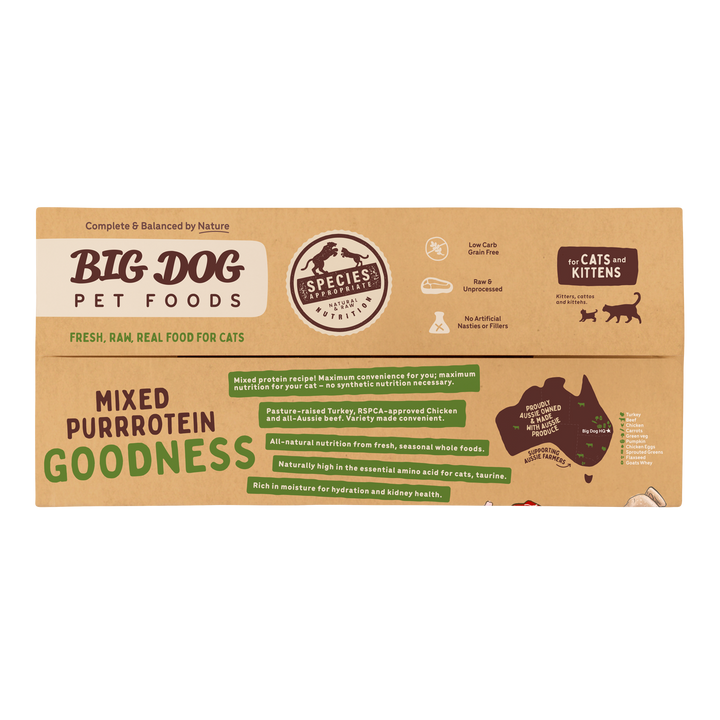 Big Dog Cat Barf Turkey 1.38kg