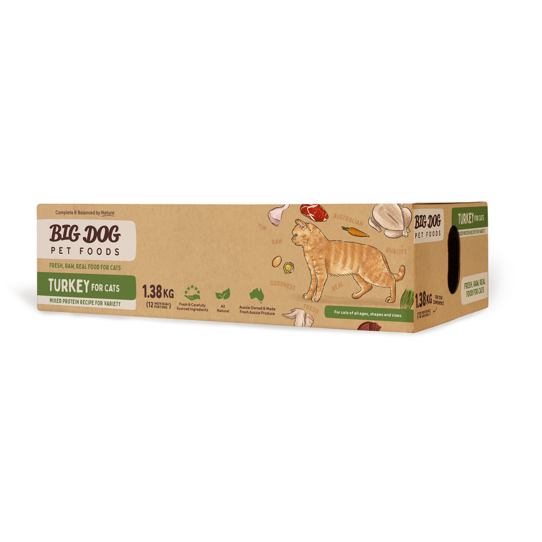 Big Dog Cat Barf Turkey 1.38kg