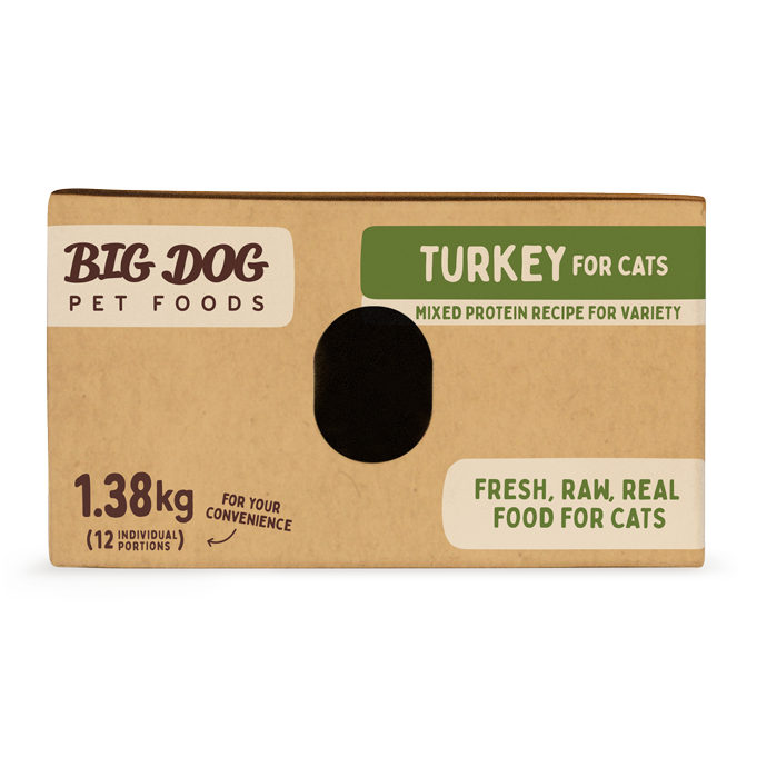 Big Dog Cat Barf Turkey 1.38kg