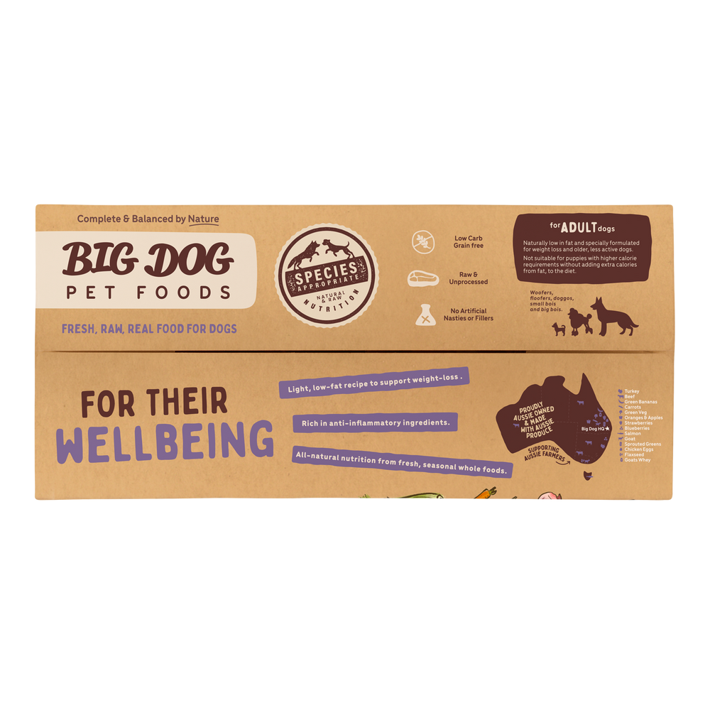 Big Dog Barf Wellbeing 3kg